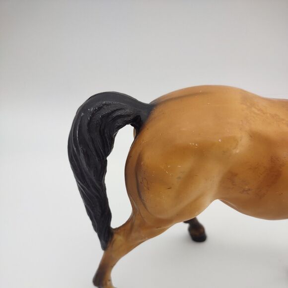 Breyer #111 Cheyenne Buckskin Horse Western Prancer Mold Dorsal Stripe - Picture 10 of 14